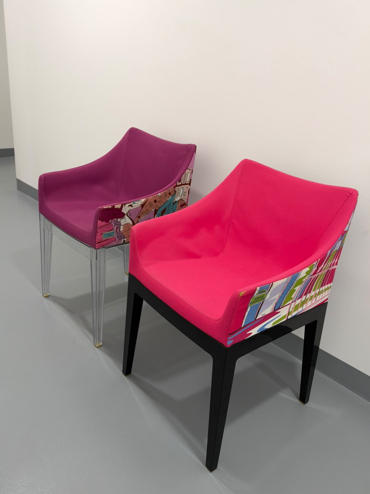 Pair of Kartell Madame “World of Emilio Pucci” Armchairs by Philippe Starck