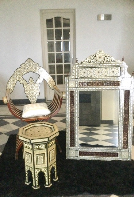 Unique Handcrafted Oriental Salon Set - Meubles Monaco