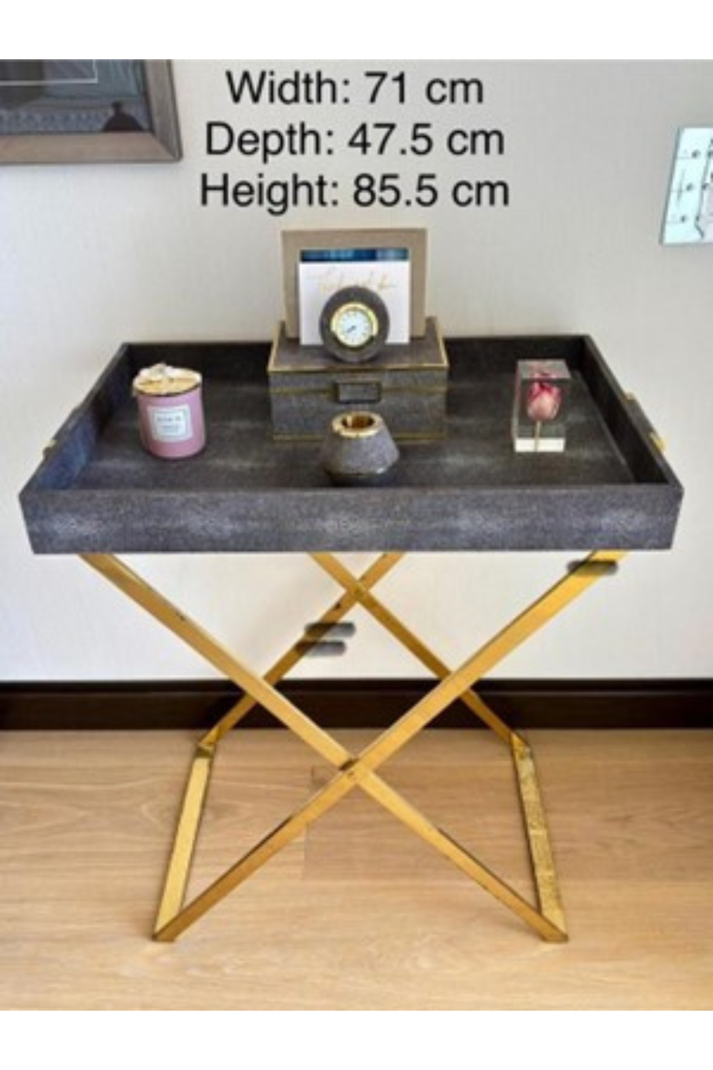 AERIN Butler Tray and Stand - Meubles Monaco