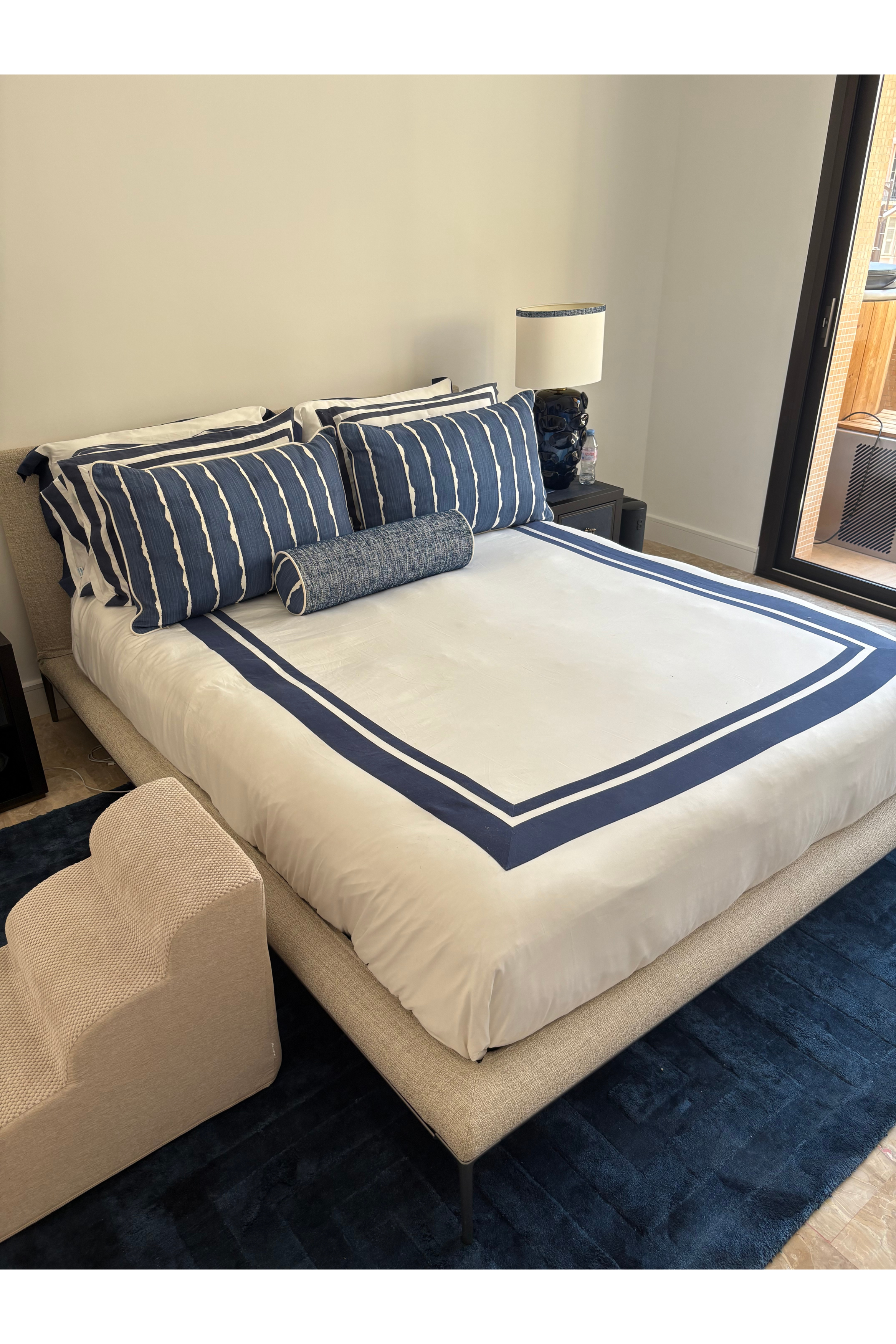 B&B Italia Bed with Sabrina Monte-Carlo Mattress