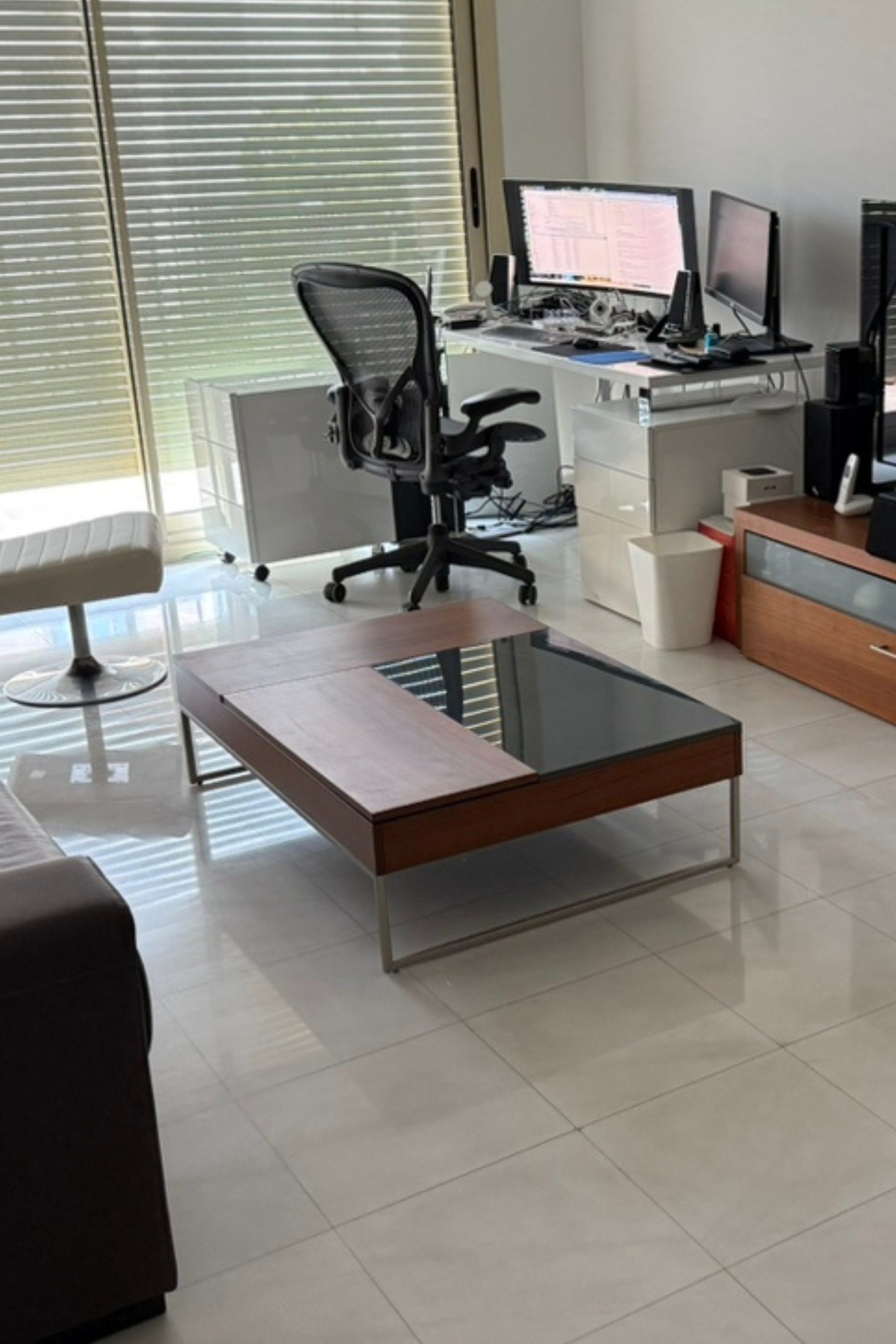 BoConcept Occa Coffee Table with Hidden Storage - REDUCED - Meubles Monaco