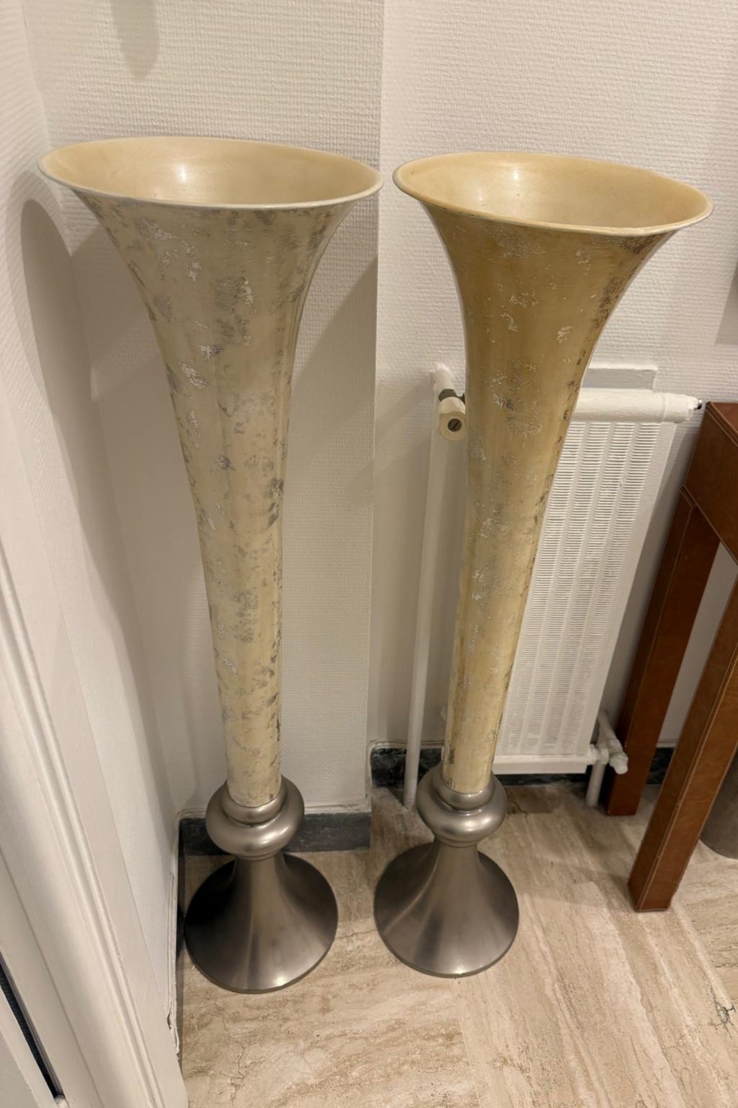 Decortative Urns x 2