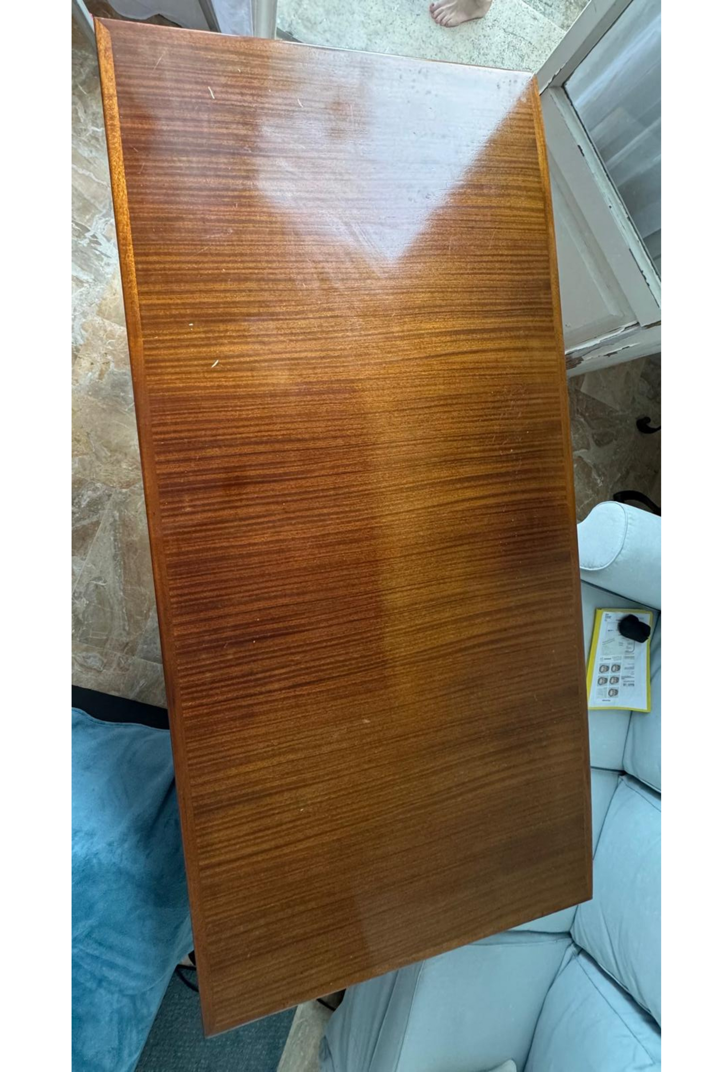 Dark rosewood chest of drawers