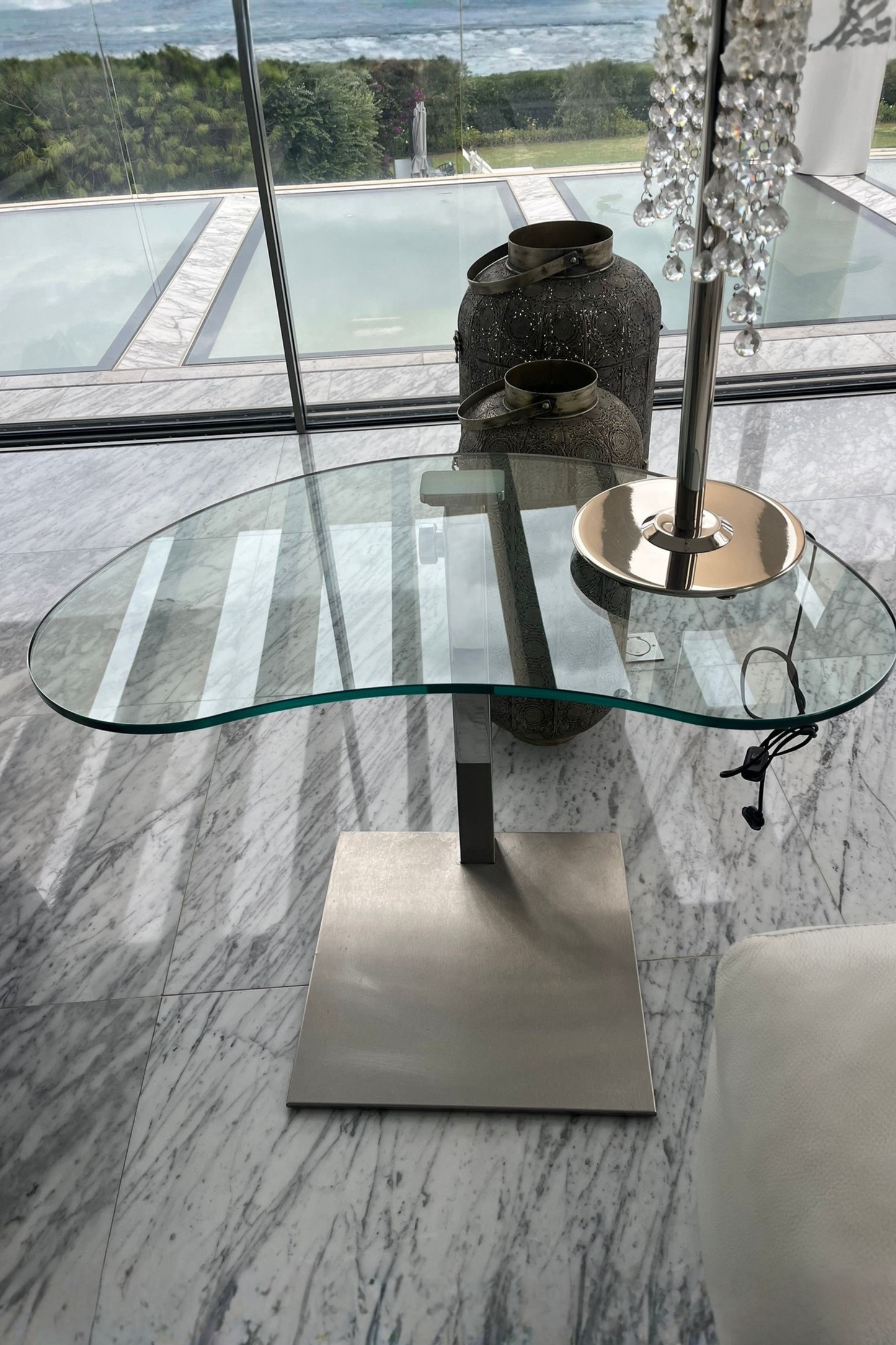 Modern Glass Side Tables