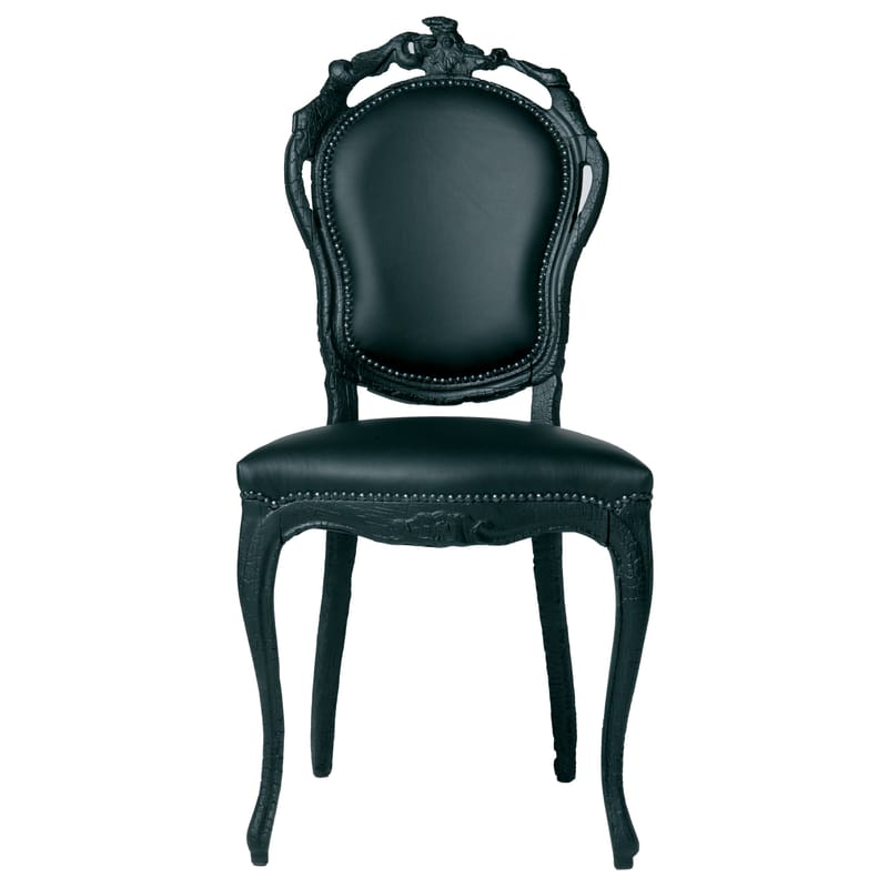 Fauteuil vintage en cuir à vendre à Monaco (Sud de la France)