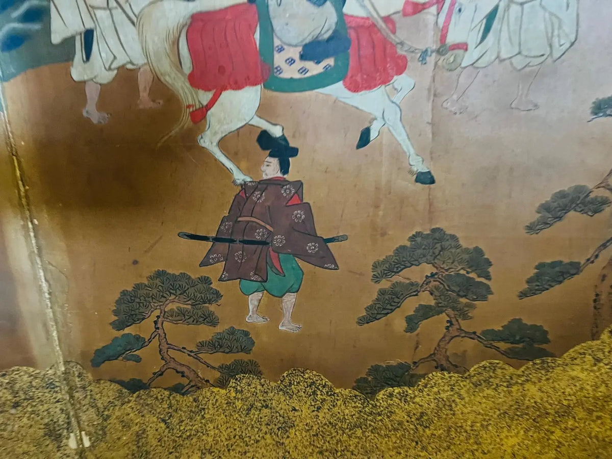 Paravento giapponese da una collezione d'arte privata – 200 × 200 cm