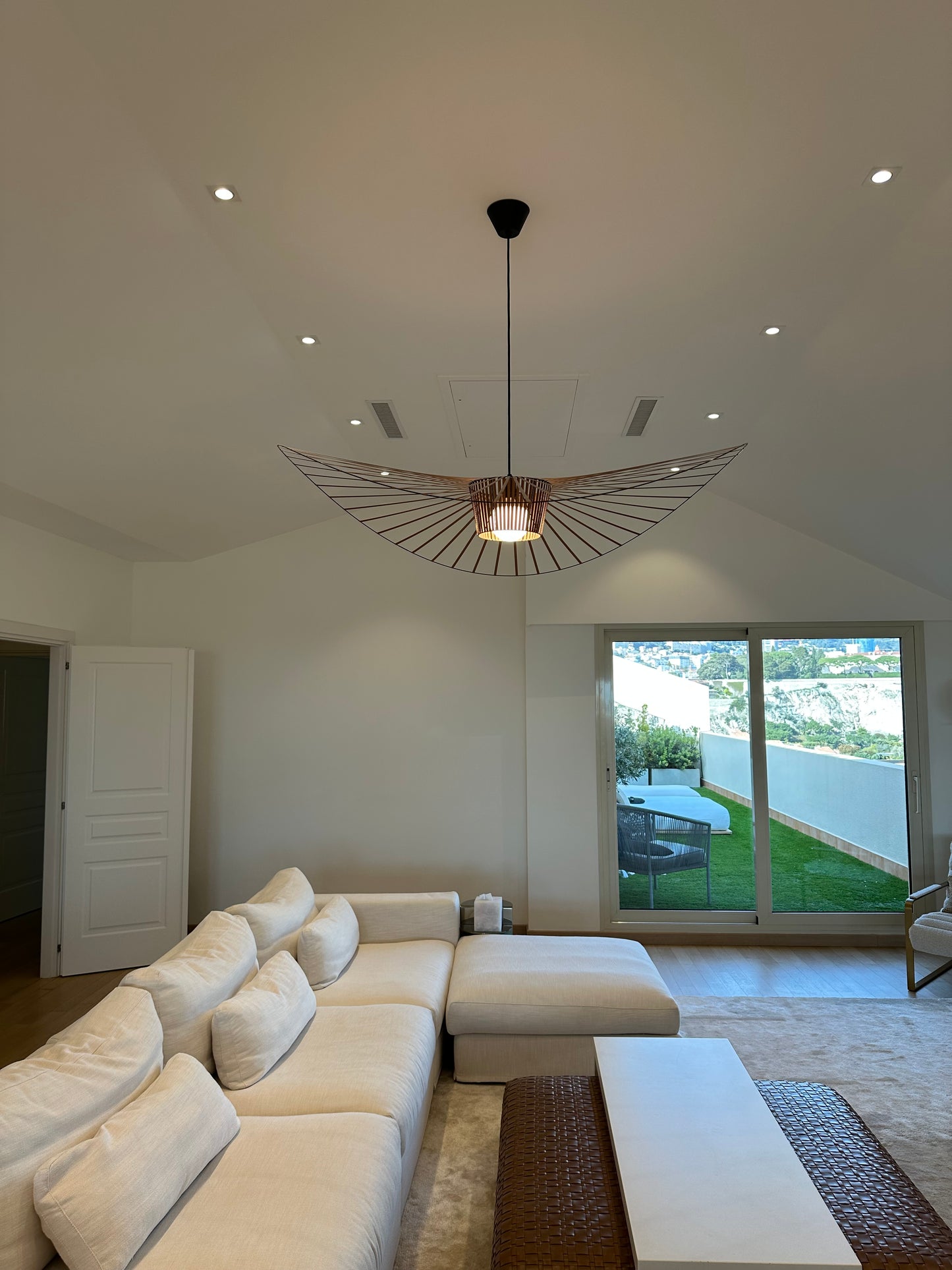 White Restoration Hardware Modular Sofa
