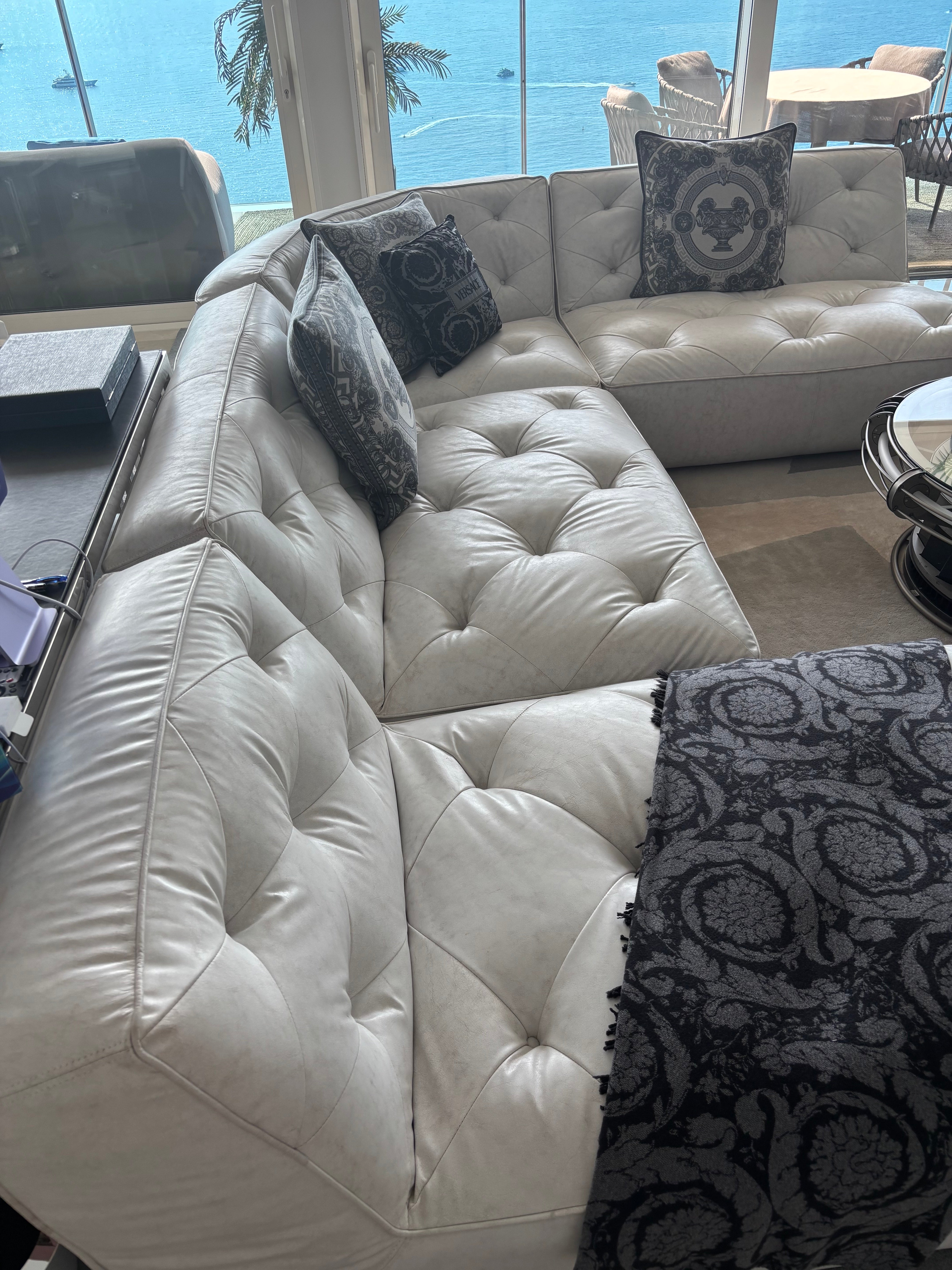 Canapé en cuir Timothy Oulton