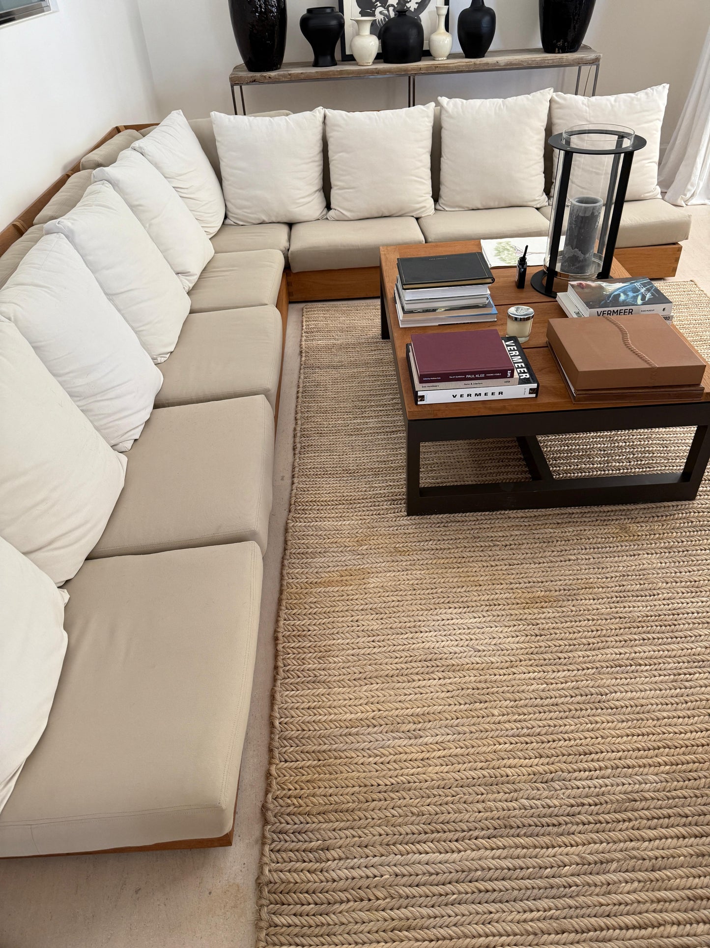 Summit Furniture Teak Modular Sectional