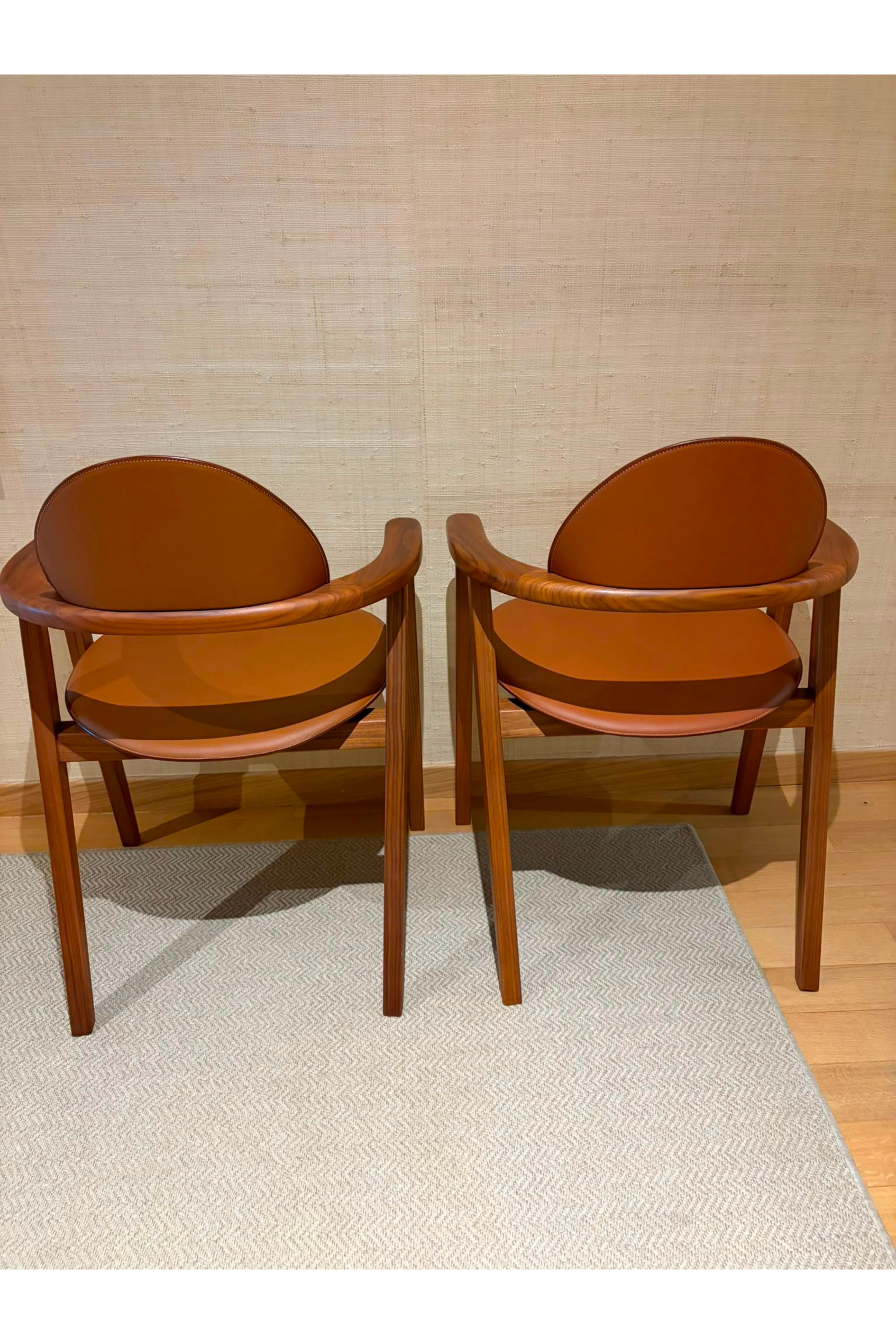 Pair of Hermès Métiers Armchairs by Enzo Mari