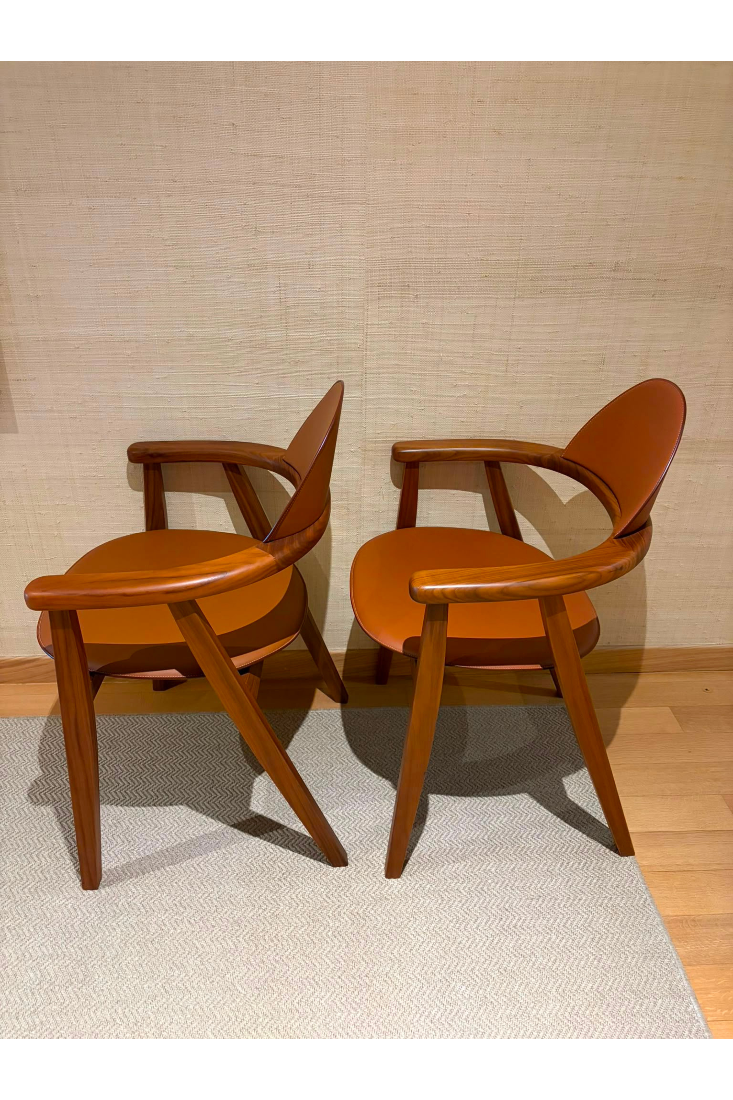 Pair of Hermès Métiers Armchairs by Enzo Mari