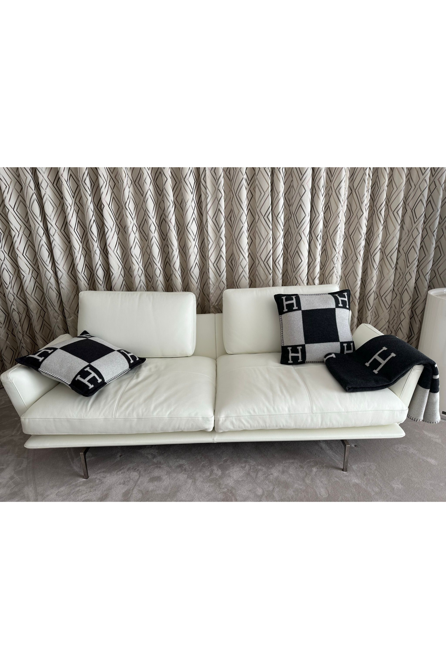Canapé-lit BoConcept Indivi (cuir marron)