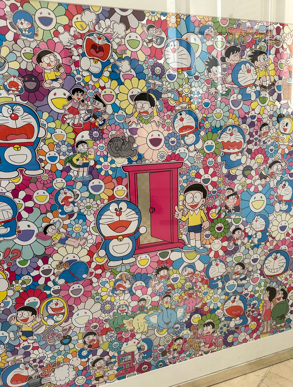 Pre loved Murakami print and frame 2