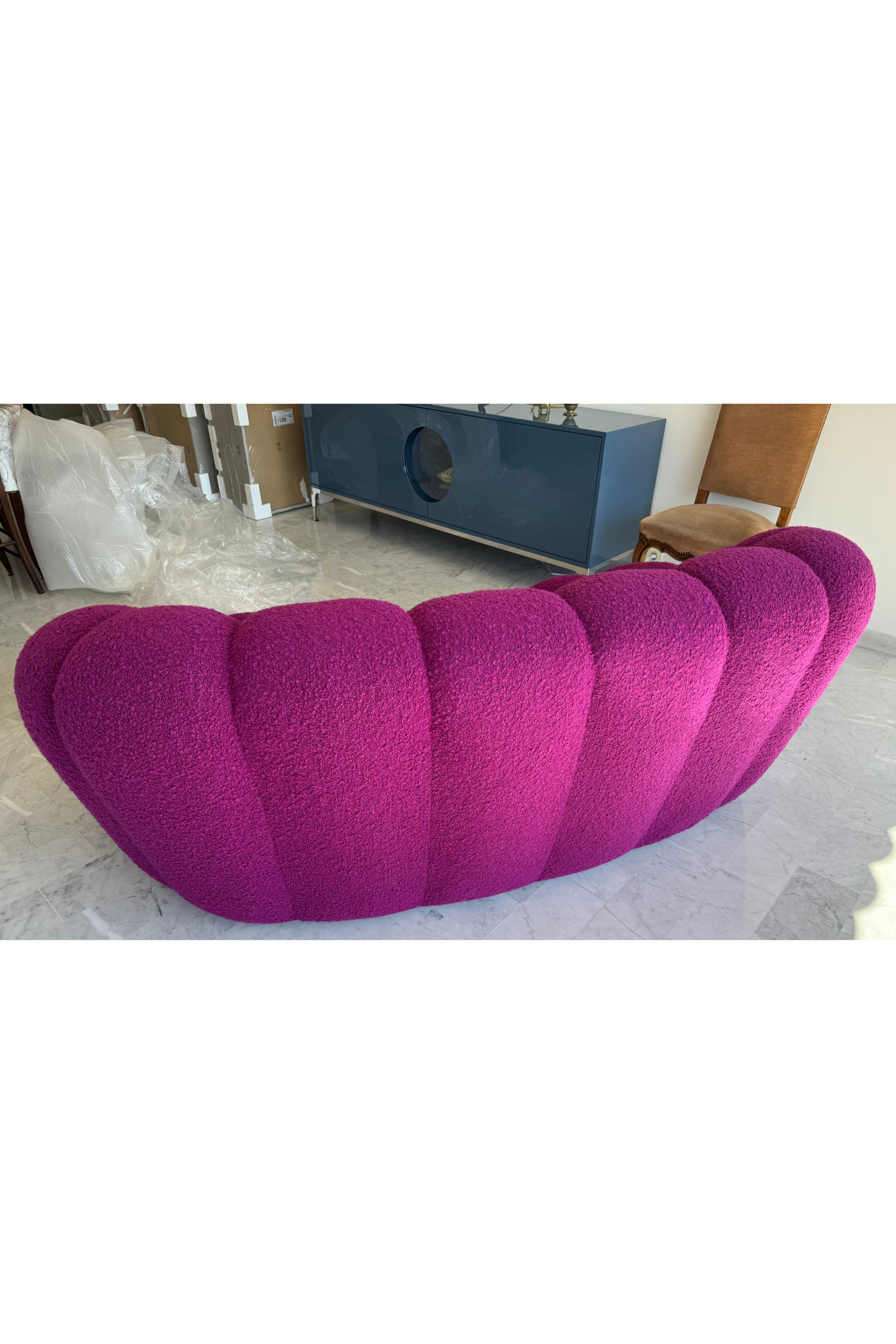 Roche Bobois Bubble 2/1 Rounded Sofa