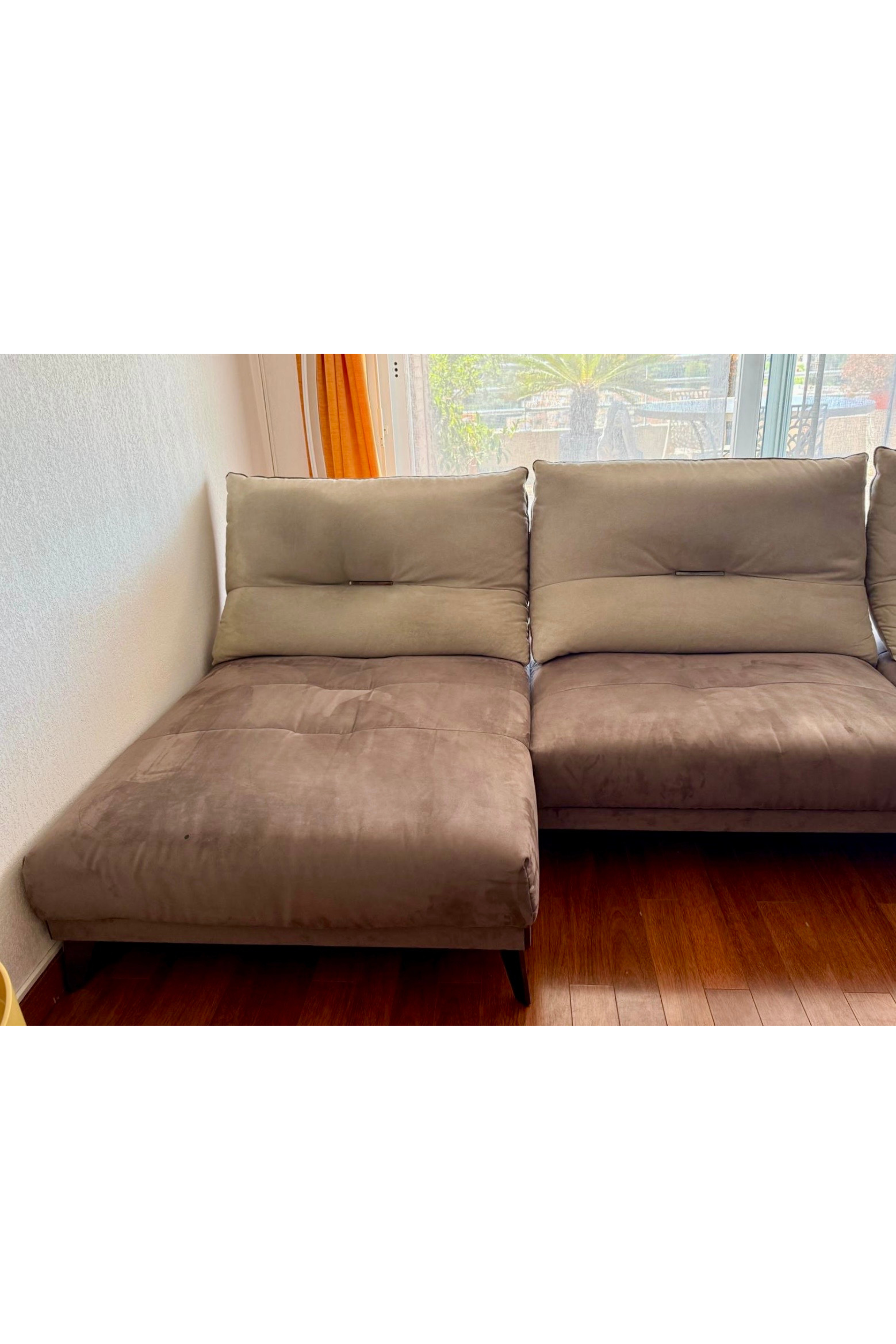 Roche Bobois ITINERAIRE Modular Sofa with Chaise Longue