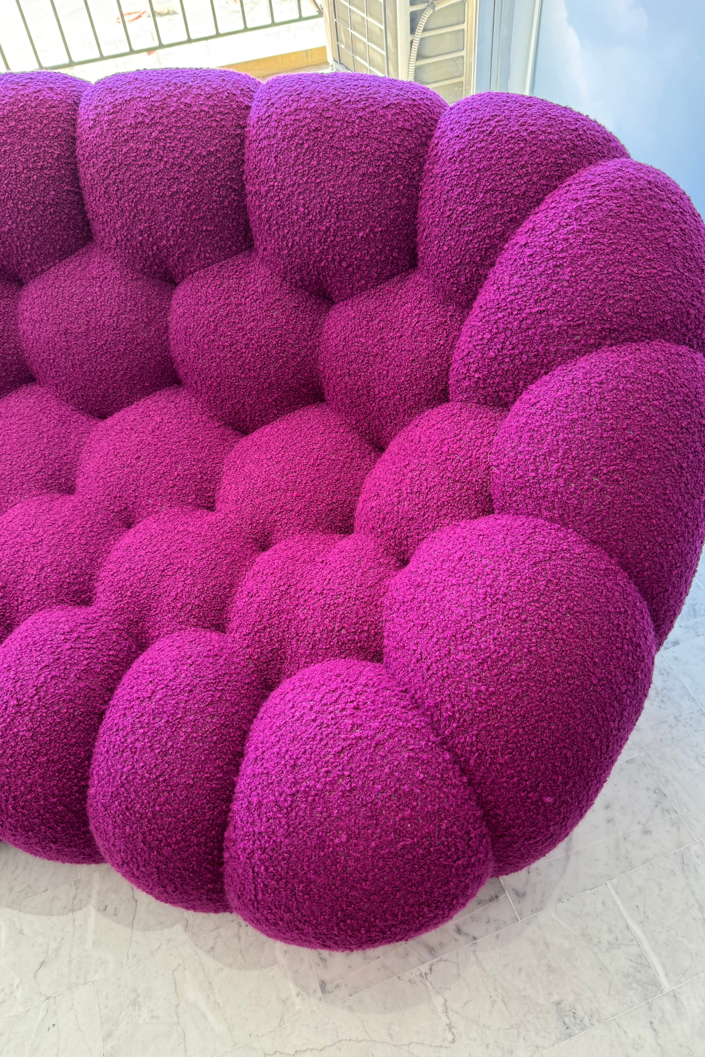 Roche Bobois Bubble 2/1 Rounded Sofa