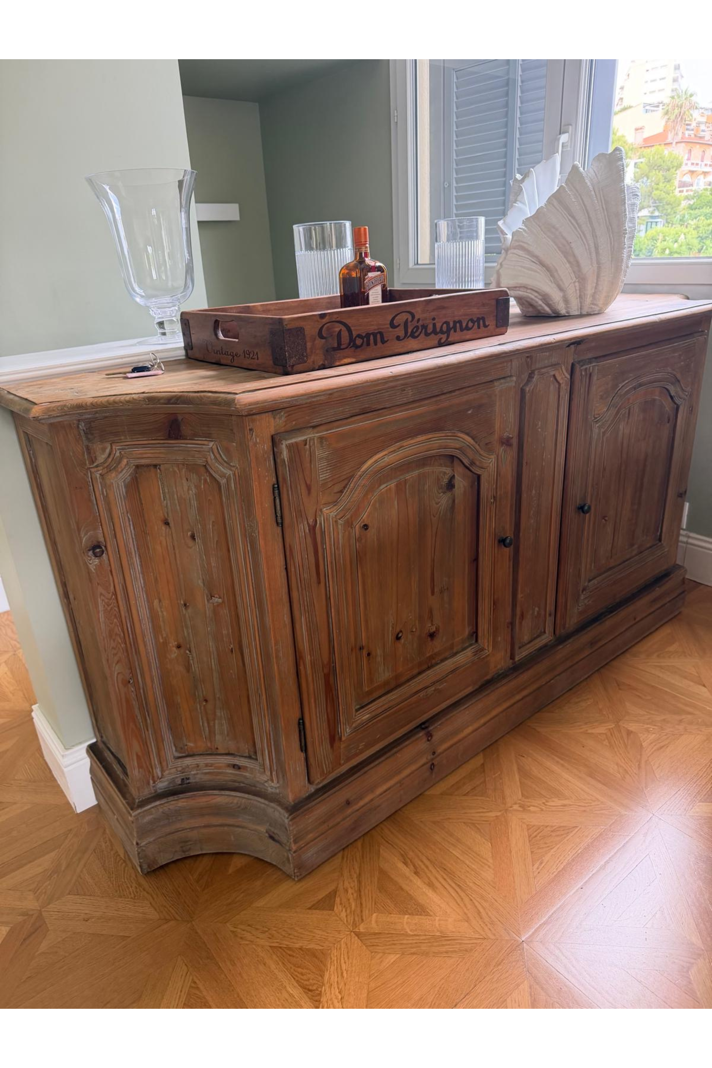 Rustic Pine Sideboard