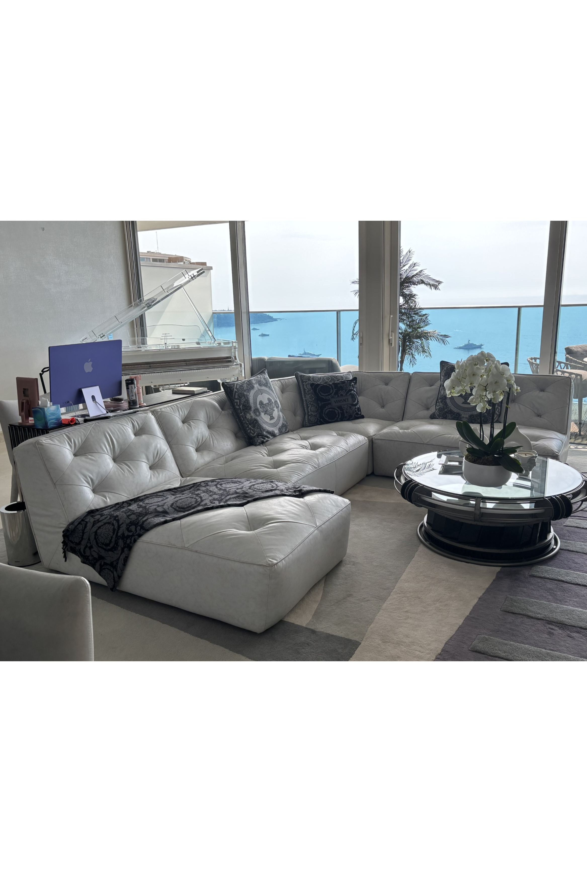 Timothy Oulton Leather Sofa