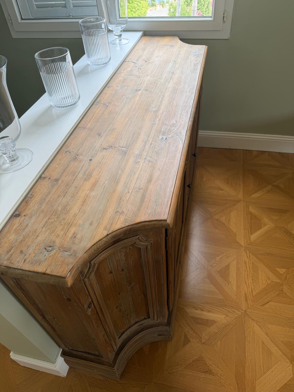 Rustic Pine Sideboard