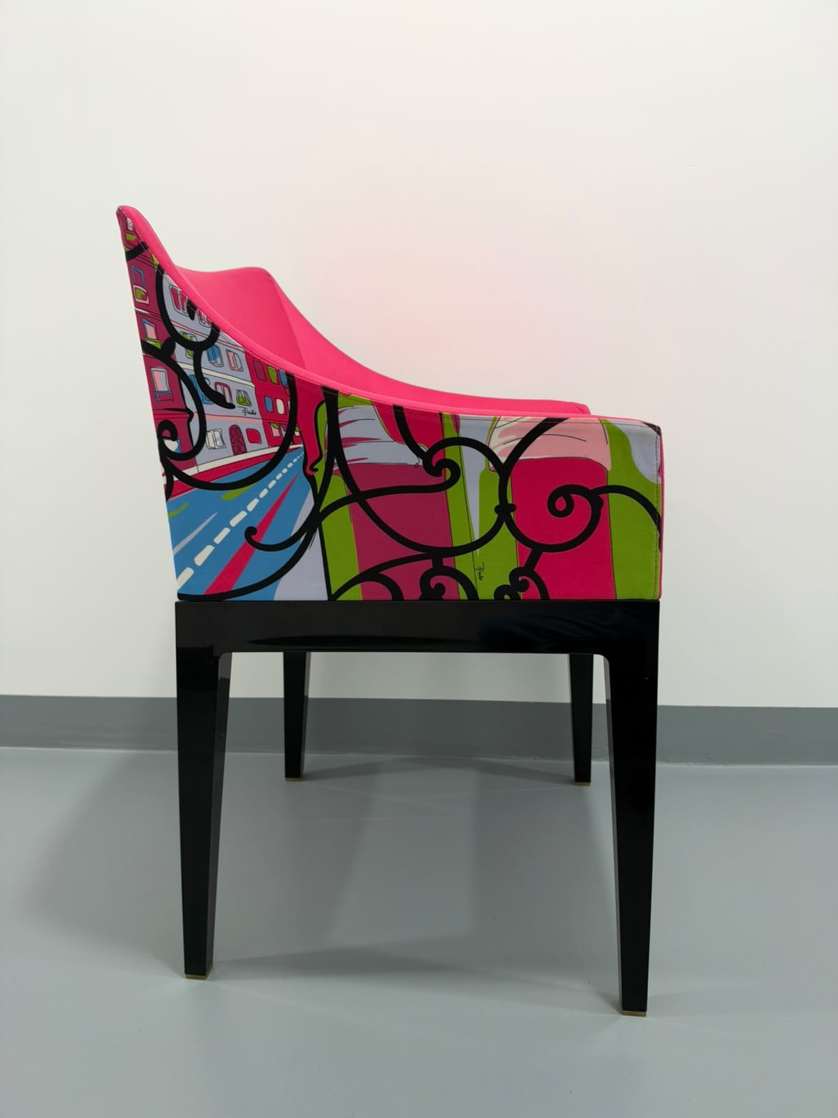 Pair of Kartell Madame “World of Emilio Pucci” Armchairs by Philippe Starck