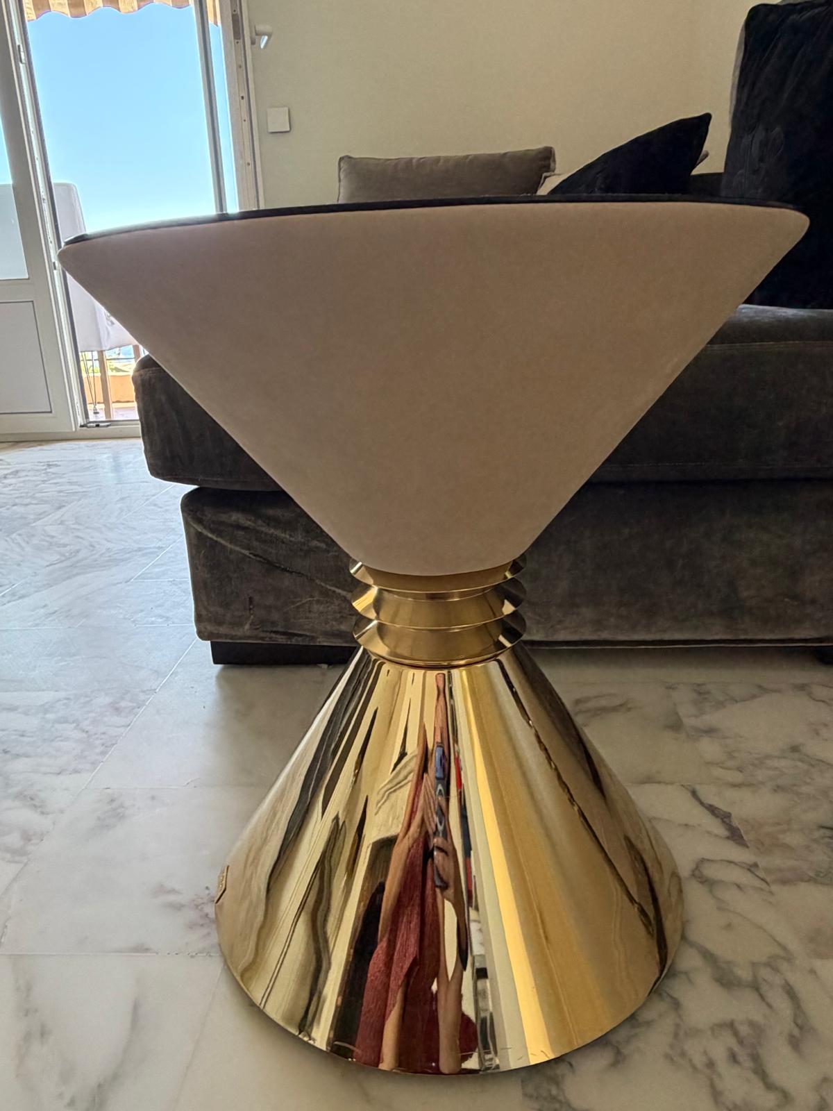 Longhi “Angie” Side Table by Giuseppe Viganò