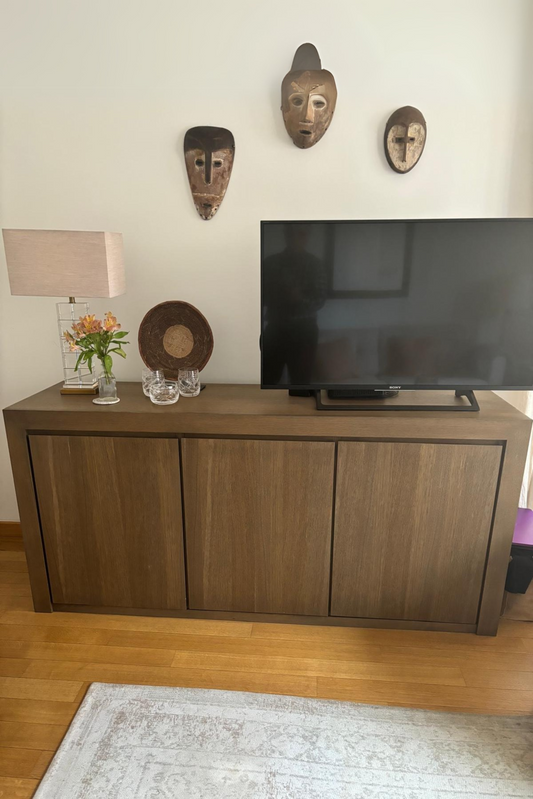 Second hand furniture for sale Monaco oak chest sideboard pre loved 