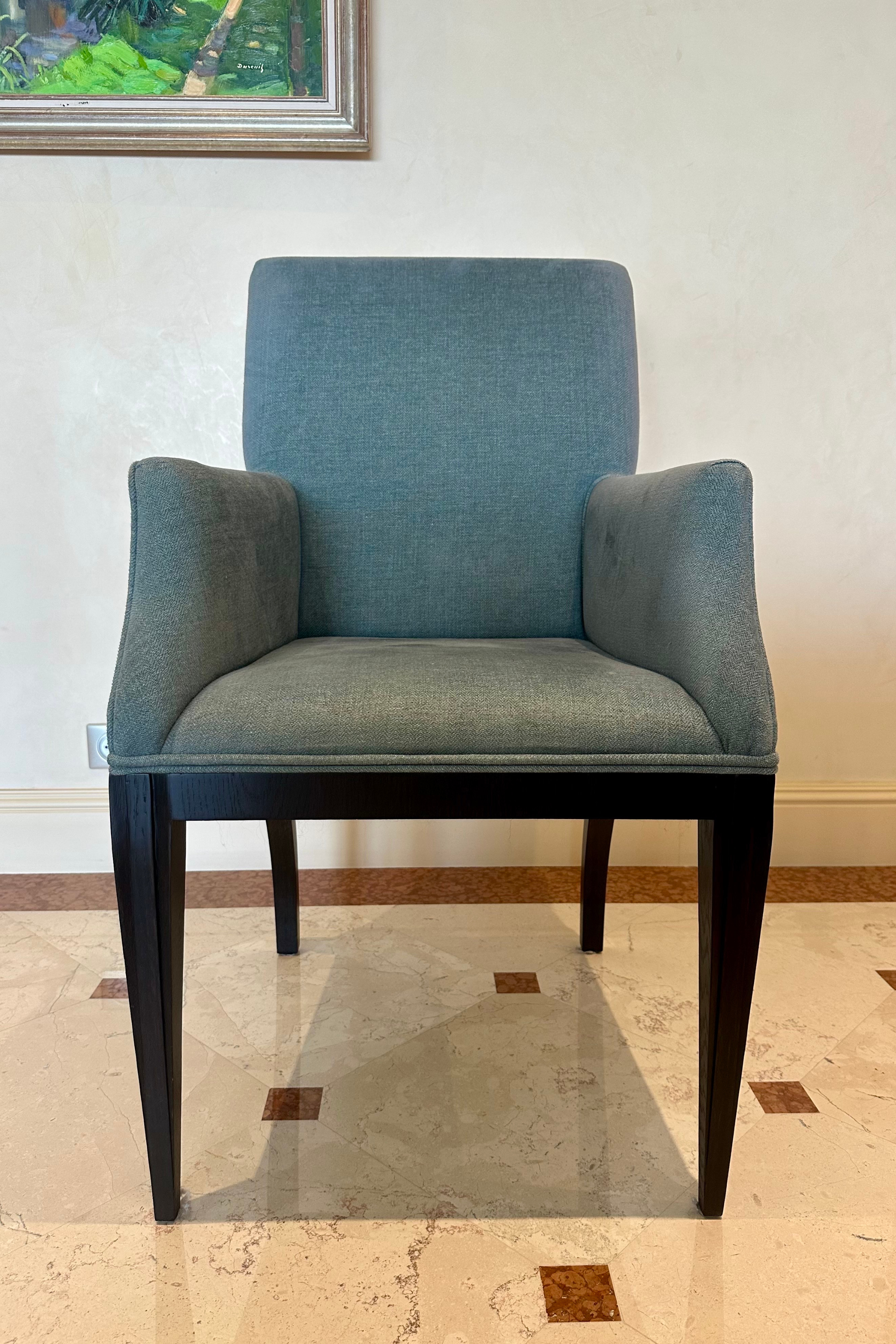 Julian Chichester Dining Room Table Chairs x 8 - Meubles Monaco