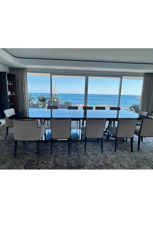 FENDI Ebony Lacquered Dining Table