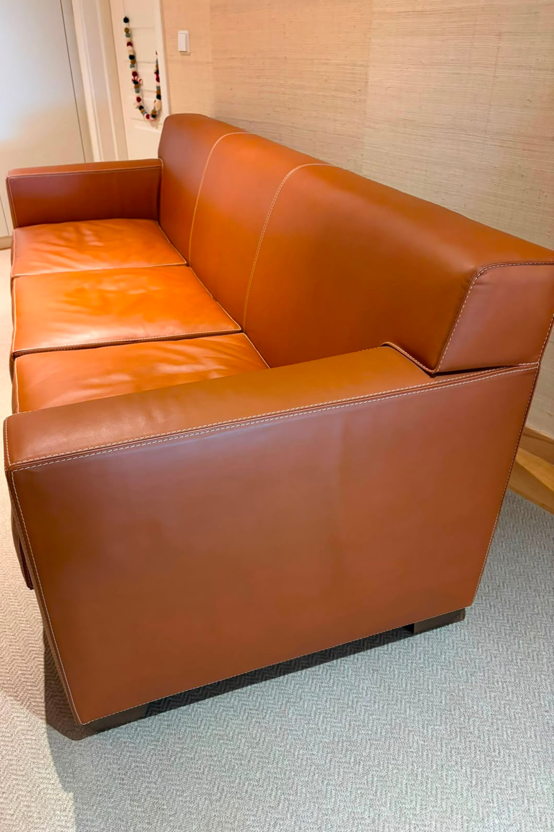 Hermès Rééditions J.M. Frank Three-Seater Sofa