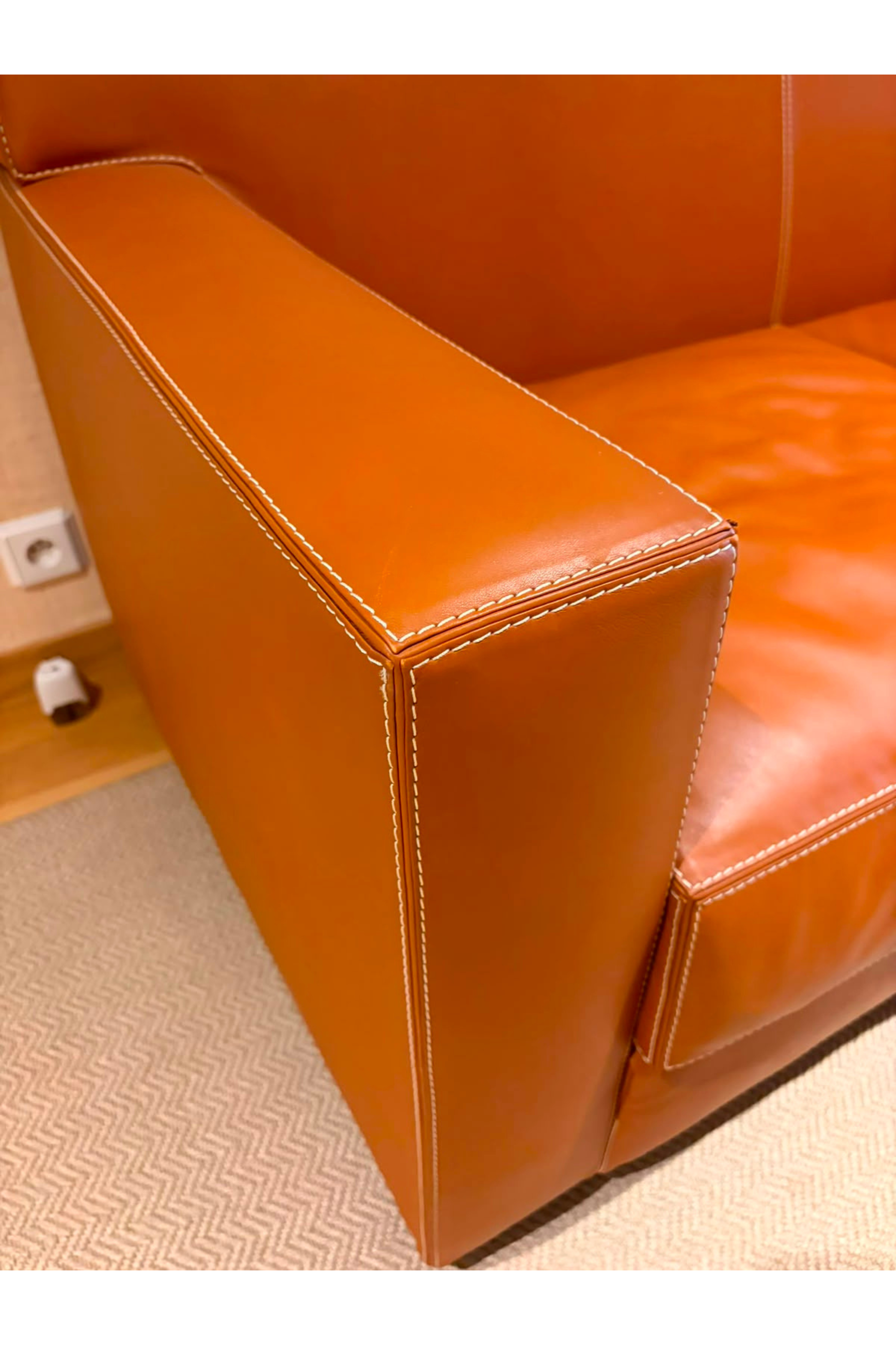 Hermès Rééditions J.M. Frank Three-Seater Sofa