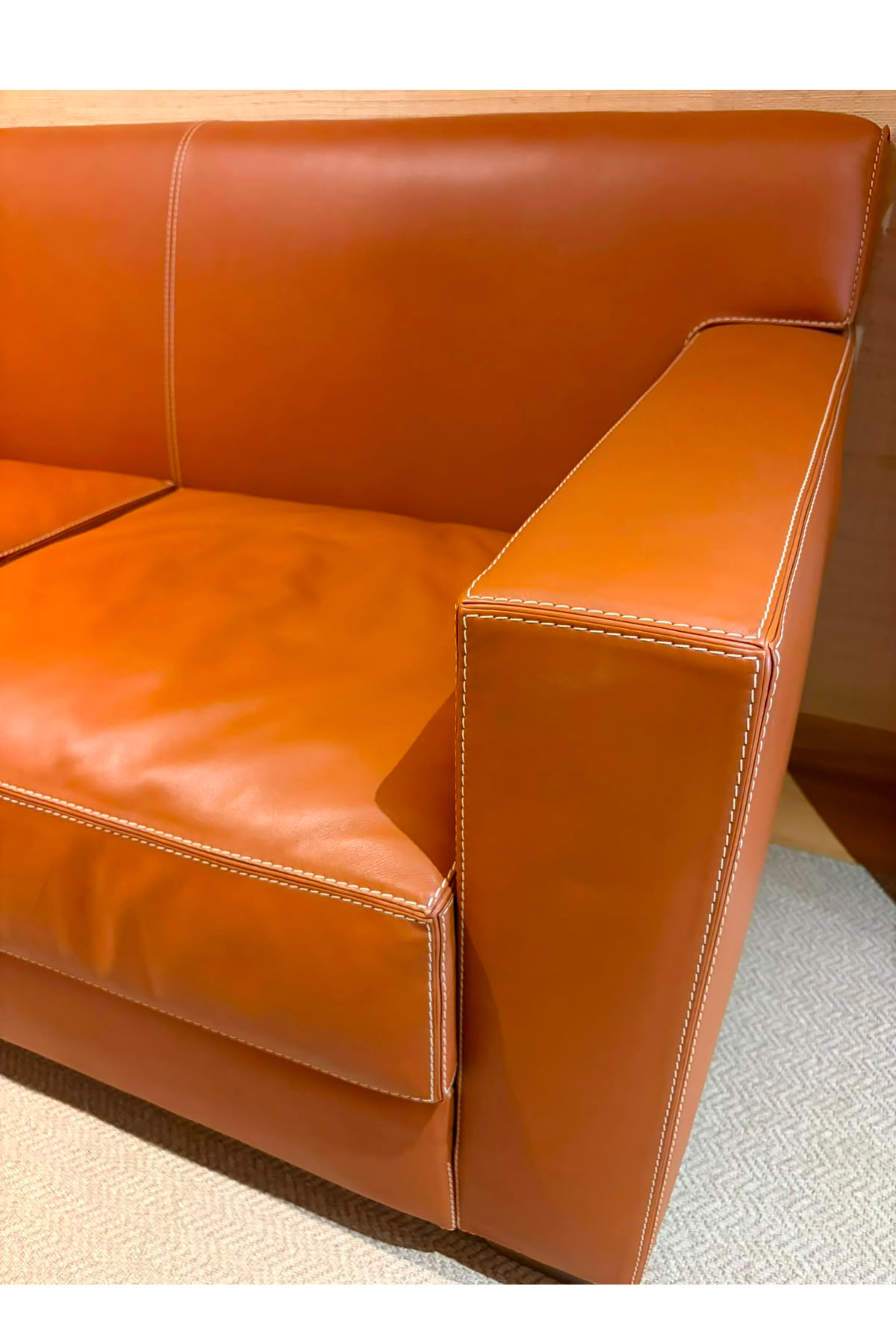 Hermès Rééditions J.M. Frank Three-Seater Sofa