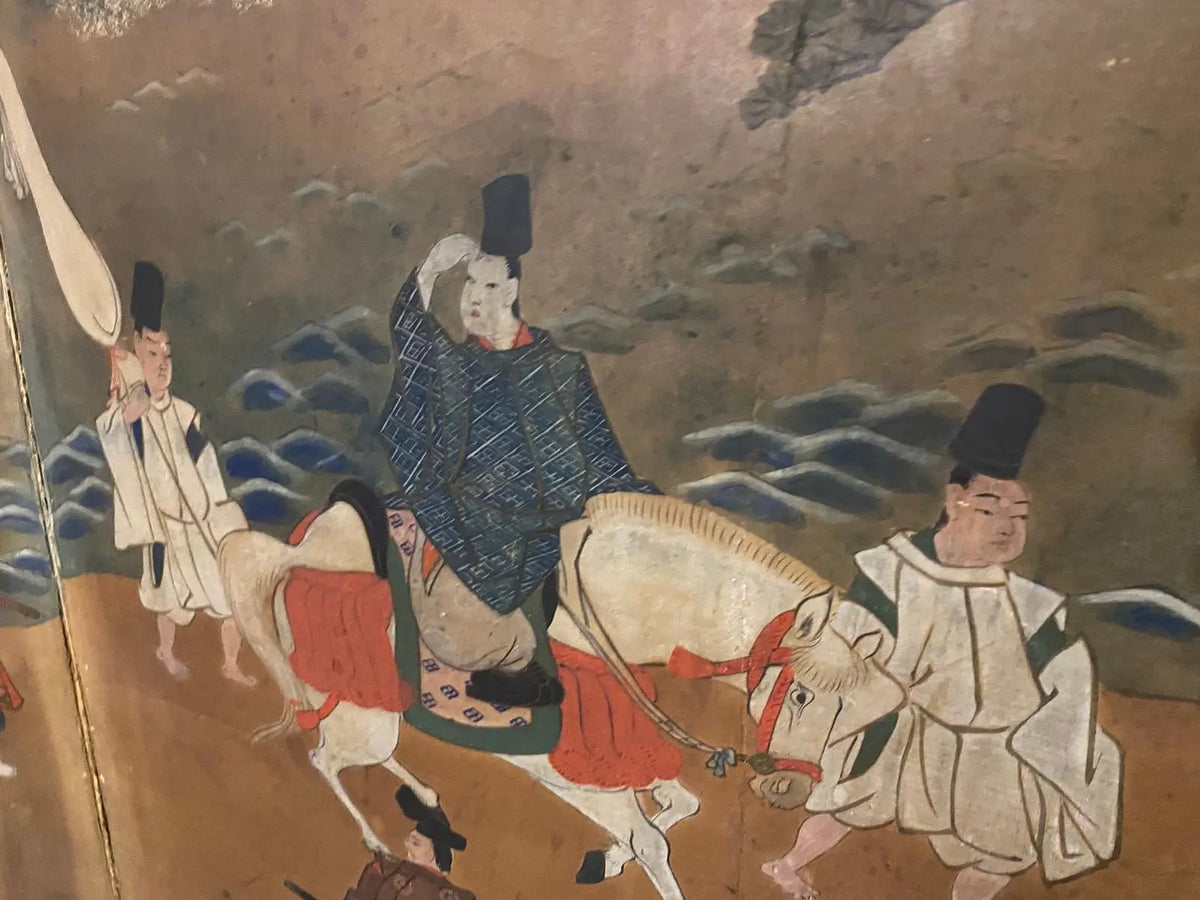 Paravento giapponese da una collezione d'arte privata – 200 × 200 cm