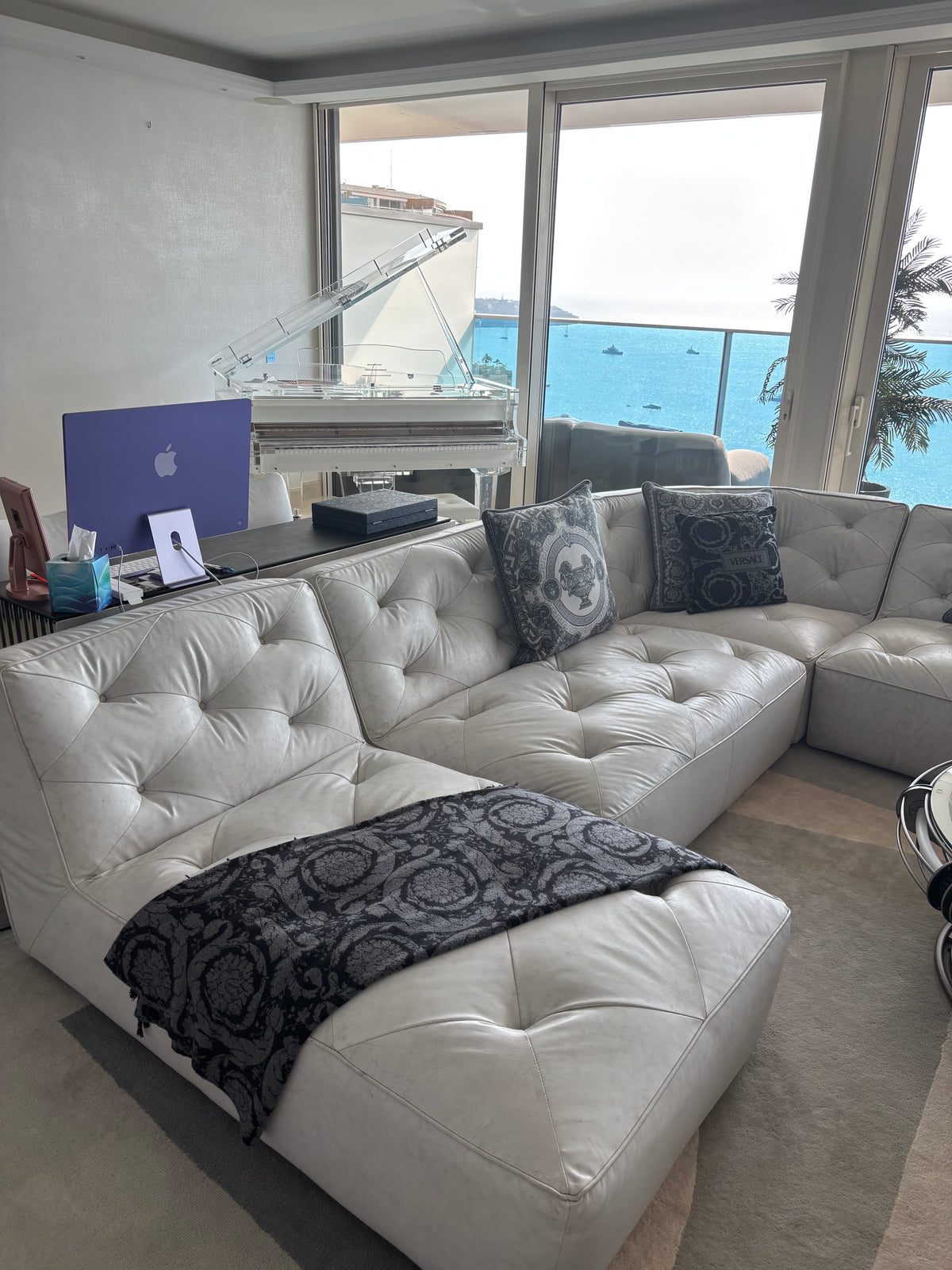 Timothy Oulton Leather Sofa