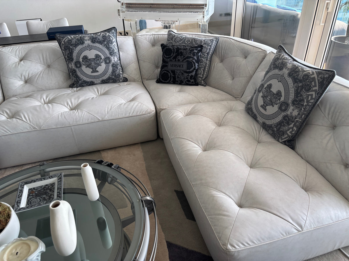 Timothy Oulton Leather Sofa