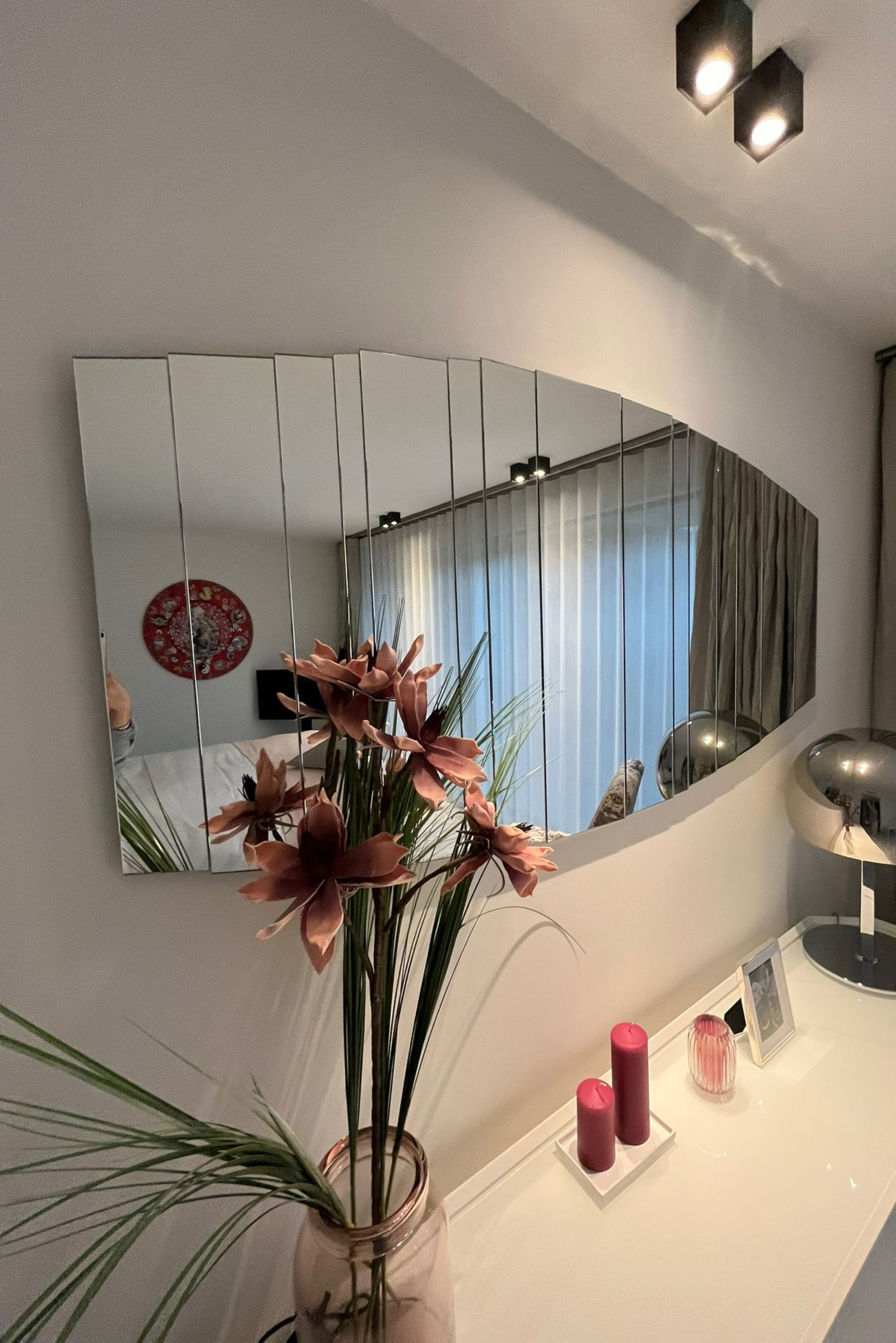 Large Rectangular Wall Mirror - Meubles Monaco