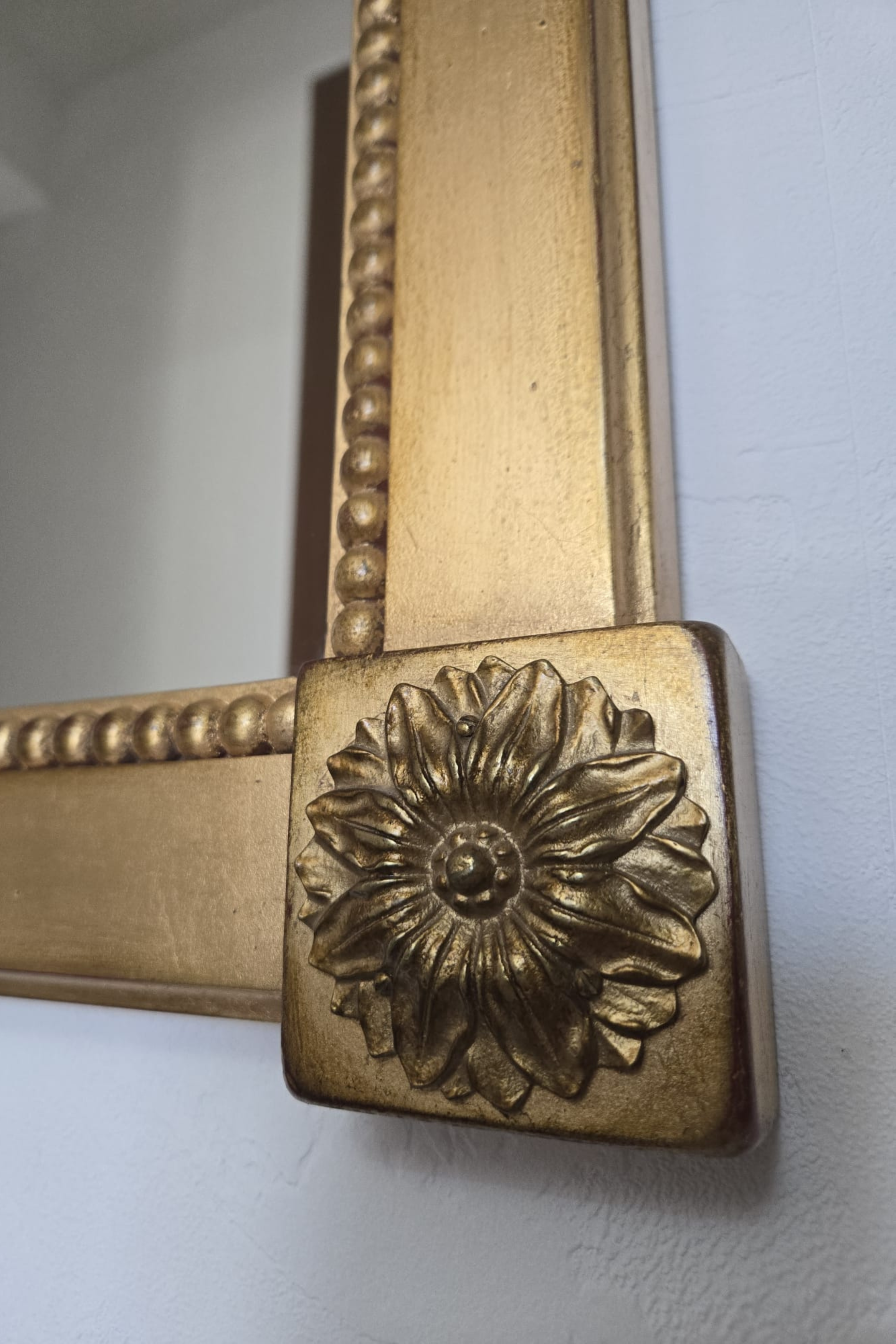 Set of 3 Moissonnier Gold Leaf Mirrors