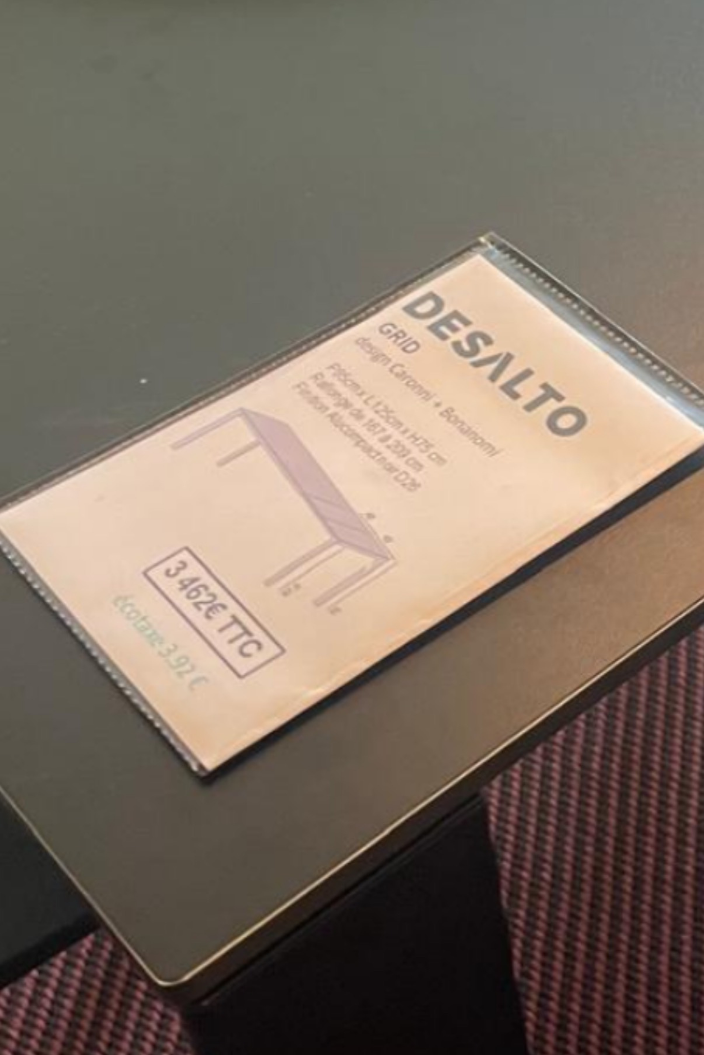 Desalto dining table with Kartell chairs