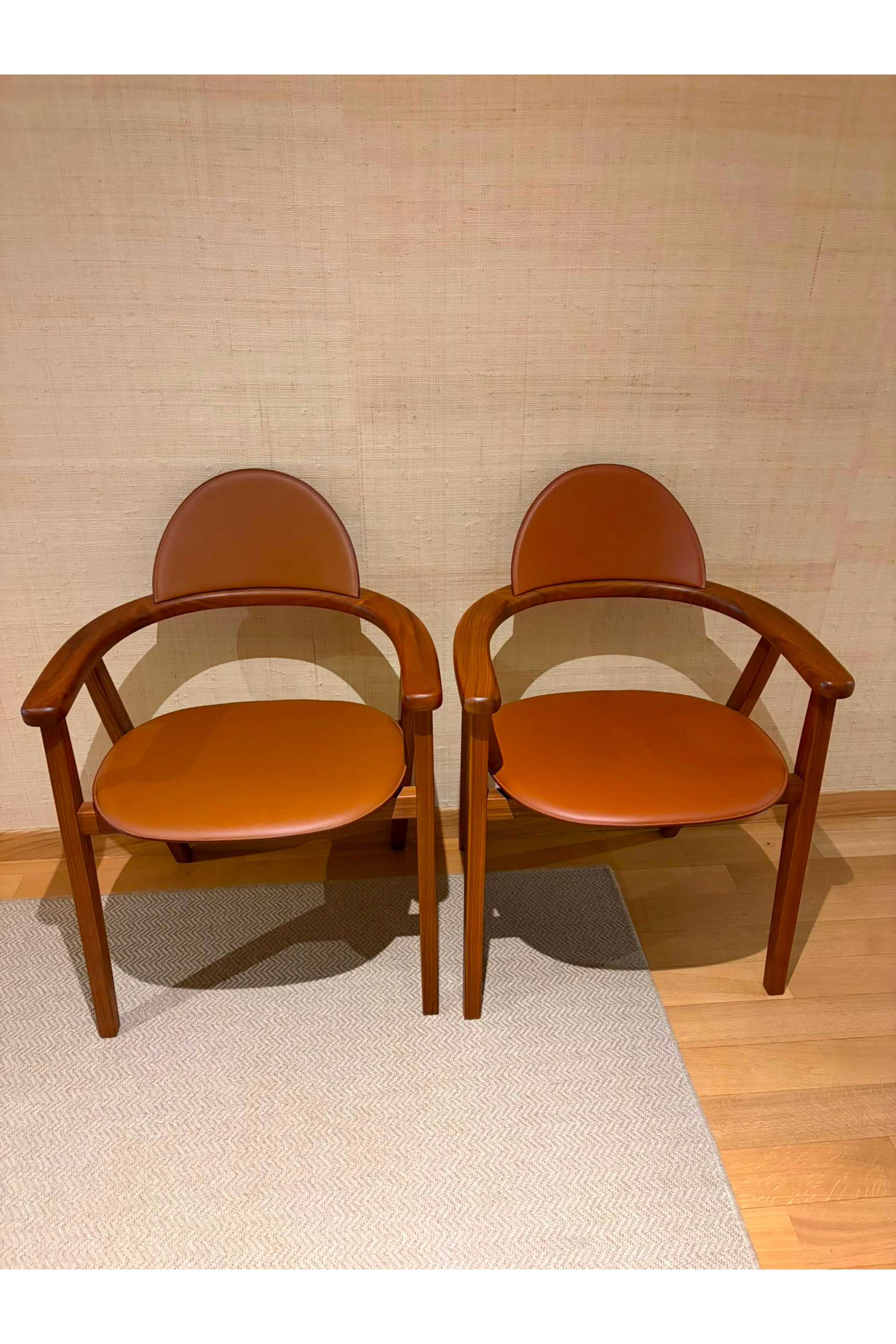 Pair of Hermès Métiers Armchairs by Enzo Mari