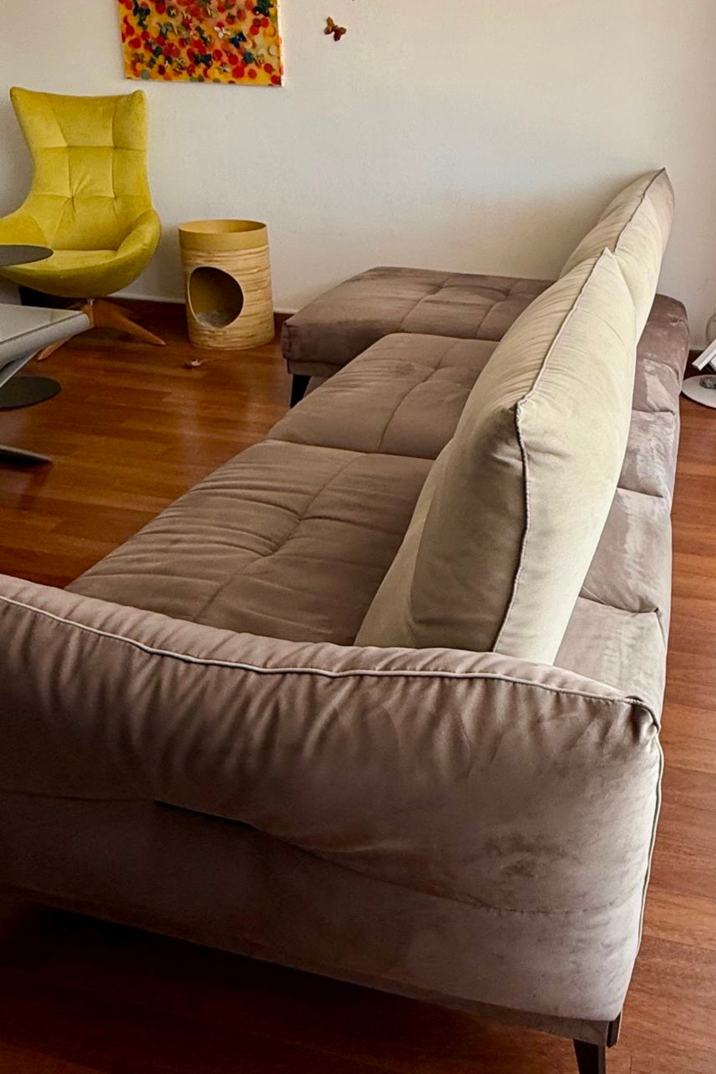 Roche Bobois ITINERAIRE Modular Sofa with Chaise Longue
