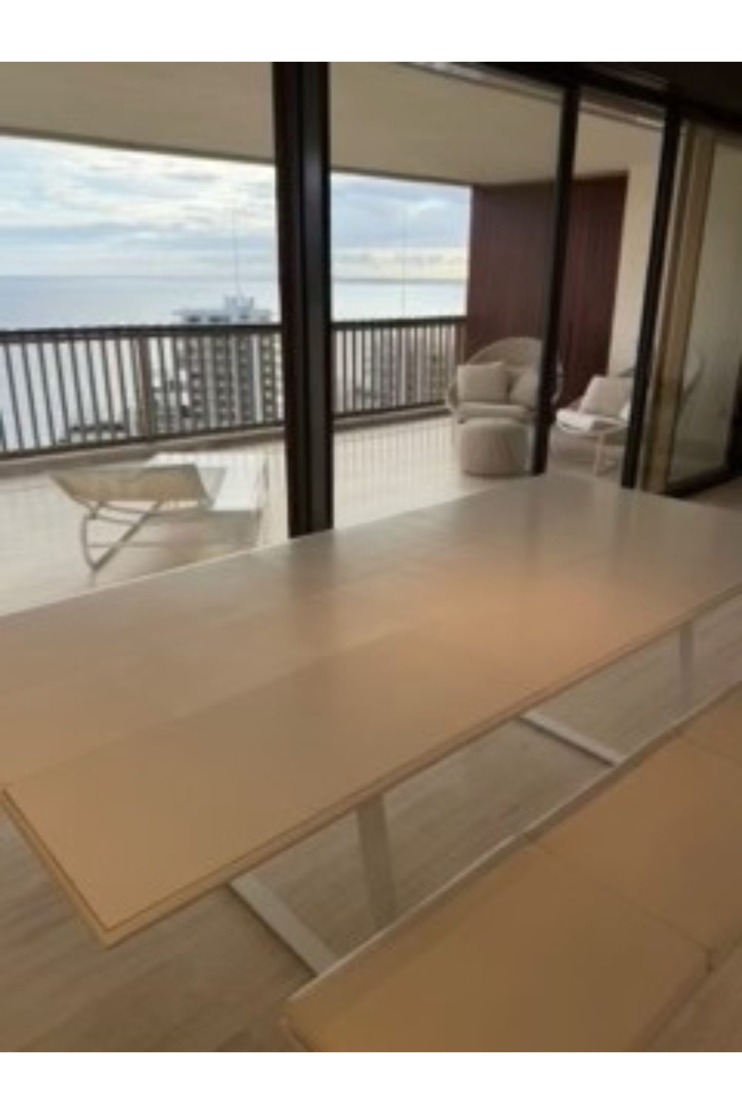 Set tavolo da pranzo e panca estensibile per esterni (3 pezzi)